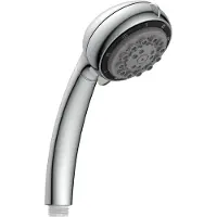 Eisl Handbrause VITAL, Wellness Duschkopf mit 7 Strahlarten und Wassersparfunktion, Brausekopf Chrom