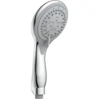 Eisl Handbrause BIOLUX , Duschkopf mit 5 Funktionen, Brausekopf, Duschbrause, Brause Chrom