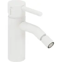 Herzbach DEEP WHITE Bidet-Einlochbatterie ohne Ablauf Weiß matt