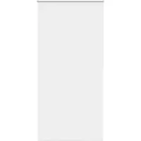 vidaXL Verdunkelungsrollo Weiß 100x230cm Stoffbreite 95,7cm Polyester