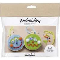 Creativ Company CC Mini Hobbies Set Stickerei Gesichter