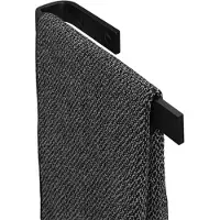Sanipa Handtuchhalter (HH800) 30x68x325 Schwarz-Matt HH80008