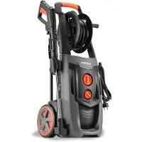 FUXTEC Hochdruckreiniger FX-HDR2200 - 170bar Arbeitsdruck | Fördermenge 450 l/h | 1400W | 7 m Hochdruckschlauch |Pistole, inkl. Zubehör