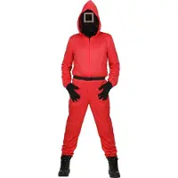 Coppens Squid Game Aufseher Overall mit Maske