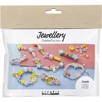 Creativ Company CC Mini Hobby Set Schmuck Halskette Armbänder und Ohrringe