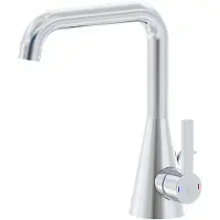 Steinberg Serie 315 Waschtisch-Einhebelmischer, mit Ablaufgarnitur, Ausladung 152mm, Höhe 221mm, 3151000
