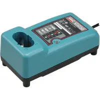 Makita DC1414, Ladegerät, , Schwarz, Türkis, 1,17 h, AC, 230 V