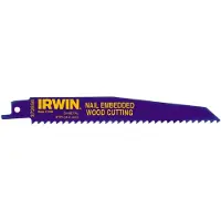 Irwin Säbelsägeblatt 225Mm 6 Z/Cal / Holz mit Nägeln (25Szt)
