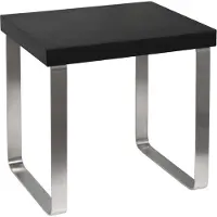 Hoesch Hocker m PU Auflage, für Dampfkabine, Edelstahl