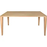 SIT Möbel Holz-Esstisch 160x90 cm | Sungkaiholz natur | B 160 x T 90 cm H 78 cm | 09617-01 | Serie SCANDI BLONDE