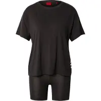 HUGO Pyjama Unite 50531626 Schwarz Relaxed Fit 42