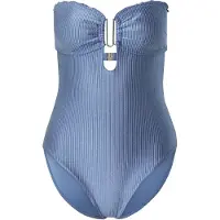 Hunkemoller Badeanzug "Sardinia" in Blau - M