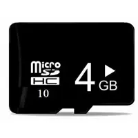 CoreParts CPMICROSDHC10-4GB, 4 GB, MicroSD, Klasse 10, 40 MB/s, 10 MB/s, Schwarz