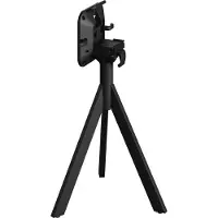 Veba Infinity Tripod Terrassentisch Schwarz frame + Midnight Marble HPL 70x70 cm