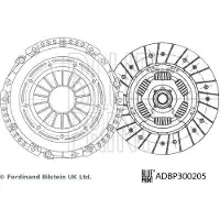 Blue Print Kupplungssatz ADBP300205
