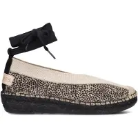 Shabbies Damen Espadrilles Palma Kimono - Zwart - Größe 39