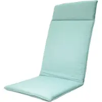 Madison Tuinstoelkussen 50 x 120 cm Napels azure wasserabweisend für hohe Rückenlehnen