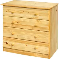 Möbilia Kommode MÖBILIA "Chur", beige (natur), B:70cm H:75cm T:40cm, Massivholz, Sideboards, Kommode, aus Massivholz Kiefer