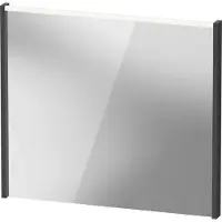 Duravit LED-Spiegel D-Code 2.0 80x70x5cm, 6 W, graph ma, Lichtfeld oben