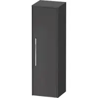 Duravit Halbhochschrank D-Code 40x132x36cm, 2 Böd., G chr, re, graph ma