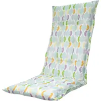 Madison Tuinstoelkussen hohe Rückenlehne 50x123 cm Trivia mint natürliche Outdoor-Ausstattung