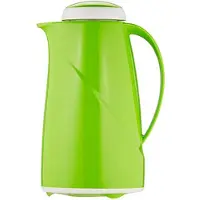 Helios 2x Isolierkanne WAVE. Inhalt: 1.0 Liter. Farbe: kiwi. Kunststoff. Drehverschluß