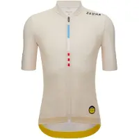 Santini Mj Mont Ventoux Kurzarm-radtrikot Beige M Mann Beige M