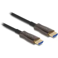 DeLOCK Aktives Optisches HDMI Kabel mit Metallarmierung 8K 60 Hz 10 m
