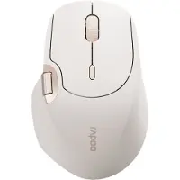Rapoo MT560, Laser, RF Wireless + Bluetooth, 4000 DPI, Creme