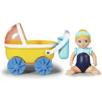 Zapf Badespielzeug "Splish Splash Kinderwagen mit Emma", bunt, Wasserspielzeuge, Baby, Badespielzeug