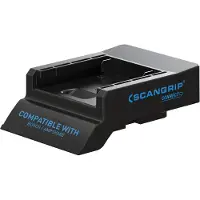 SCANGRIP Milwaukee Connector, Anschlussmodul, Schwarz, MILWAUKEE 18 V/20 V, Rheinland, 110 g, 110,1 mm