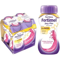 Danone Deutschland GmbH Fortimel Jucy Plus Himbeere Frische Note 4X200 ml