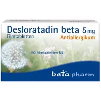 Cetirizin beta Desloratadin beta 5 mg Filmtabletten 50 St