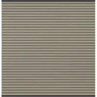 Traumgarten Sichtschutzzaun SYSTEM NEO PLATINUM Zaunset taupe-grau