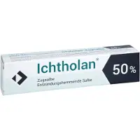 Ichthyol-Gesellschaft Cordes Hermanni & Co. (GmbH & Co.) KG Ichtholan Zugsalbe 50% 40 g