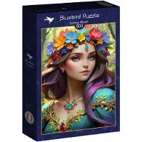 Bluebird Puzzle BLUEBIRD Puzzleglas blada 500 Stü ck