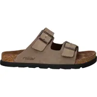 Rieker Pantolette Sommerschuh, Strandschuh, Hausschuh mit bequemem Fußbett