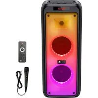 N-Gear Party Box Bluetooth Lautsprecher LGP65 600 W, Kabellose Verbindung, Schwarz, Bluetooth