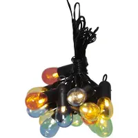 Star Trading 476-91, Leichte Dekorationskette, Mehrfarbig, Polyvinylchlorid (PVC), Ambiente, Ausrichtung, Universal, IP44