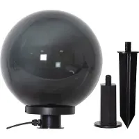 Star Trading Orby, Leichte Dekorationsfigur, Schwarz, IP44, 1 Glühbirne(n), E27, 230 V
