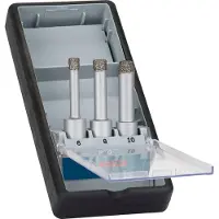 Bosch PRO Ceramic dry Bohrer-Set, 6 x 33, 8 x 33, 10 x 33 mm, 3-tlg.