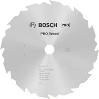 Bosch Accesorios PRO Kreissägeblatt Speedline Wood, 160 x 16 x 2,2 mm, 12 Zähne - 2608640784