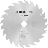 Bosch Powertools PRO Wood cordless Kreissägeblatt, 136 x 1,5 x 15.875 mm