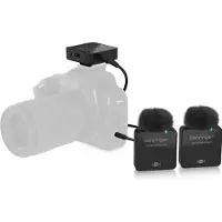 Behringer GO CAM Wireless II Duales Ansteckmikrofon-System