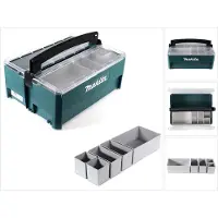 Makita Storage Box für Makpac + Boxeinsatz ( P-84137 + P-84171 )