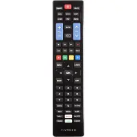 Vivanco ViVancoRR 220, TV, IR Wireless, Drucktasten, Schwarz