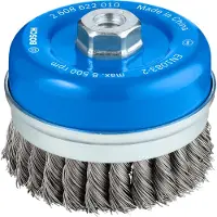 Bosch PRO Metal heavy Topfbürste, 100 x 0,5 mm, Gewinde