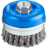 Bosch PRO Metal heavy Topfbürste, 90 x 0,8 mm, Gewinde