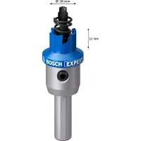 Bosch Blau Zubehör 2608901399 Präzision für Bleche Hartmetall 16 mm