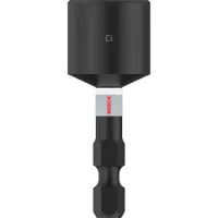 Bosch Impact 13 Mm Socket Wrench Adapter Schwarz